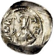 Denier - Bertha of Swabia obverse image