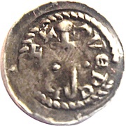 Denier - Frederick III Neufchâteau, mounted knight, France, 1251-1303 reverse image