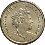 2 Dollars - Elizabeth II 6th Portrait - Indigenous Baby obverse image