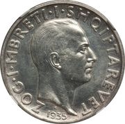 2 Franga Ari - Zog I Prova obverse image