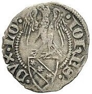 Denier - John I Nancy; shield obverse image