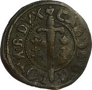 Double Denier - Charles III Nancy obverse image