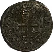 Double Denier - Charles III Nancy, France, 1545-1608 reverse image