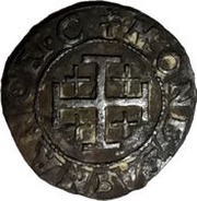 Double Denier - Charles III two C, France, 1582 reverse image