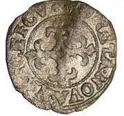 Liard - Charles III flowered cross, France, 1545-1608 reverse image