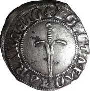 ½ Groschen - Anthony Nancy, France, 1508-1544 reverse image