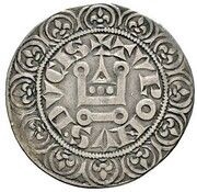 Groschen Tournois - Frederick IV, France, 1318-1329 reverse image
