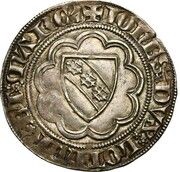 Groschen - John I Nancy; shield obverse image