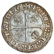 Groschen - John I, France, 1372-1389 reverse image