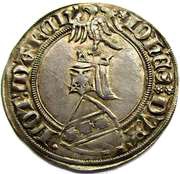 Groschen - John I Nancy; helmed shield, 2d type obverse image