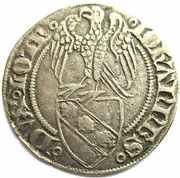 Groschen - John I Nancy; eagle obverse image