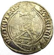 Groschen with helmeted shield - Charles II obverse image