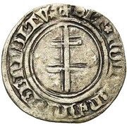 Groschen - René I Lorraine Cross; Alerion, France, 1431-1453 reverse image