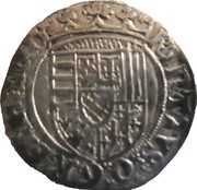 Groschen with shield - René II obverse image