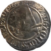 Groschen with shield - René II, France, 1496-1508 reverse image