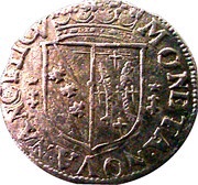 Groschen - Charles IV and Nicole reverse image