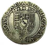 Teston - Francis I, France, 1544-1545 reverse image