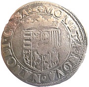 Teston - Charles III Juvenile Bust, France, 1545-1556 reverse image
