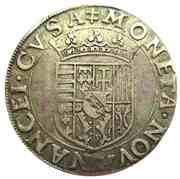 Teston - Charles III Lorraine crosses, France, 1545-1608 reverse image