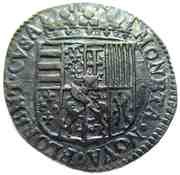 Teston - Nicolas Francis Exile in Florence, France, 1634-1637 reverse image