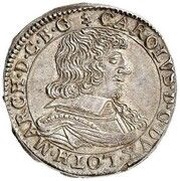 Teston - Charles IV Remiremont obverse image