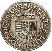¼ Thaler - René II obverse image