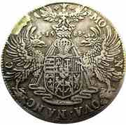 ½ Ecu with Eagles - Charles III, France, 1545-1608 reverse image