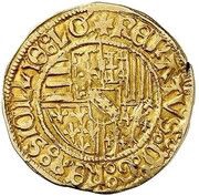 ½ Gold Guilder - René II obverse image