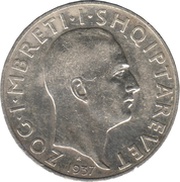 2 Franga Ari - Zog I Independence obverse image