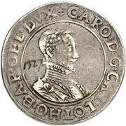 Thaler with shield - Charles III bearded bust obverse image