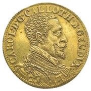 Pistole - Charles III crosses of Lorraine obverse image