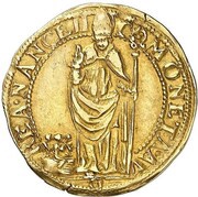 Gold Guilder - Henry II, France, 1608-1624 reverse image