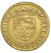 Gold Guilder - Henry II, France, 1608-1624 reverse image