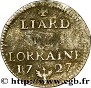 Liard - Leopold I reverse image