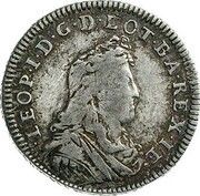 Teston - Leopold I oval shield, cartouche obverse image