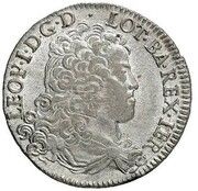 Teston - Leopold I round shield obverse image