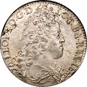 Teston - Leopold I Jerusalem cross obverse image