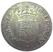½ Silver Leopold - Leopold I, France, 1724-1725 reverse image