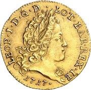 Gold Leopold - Leopold I four shields obverse image