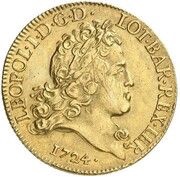 Double Gold Leopold - Leopold I obverse image