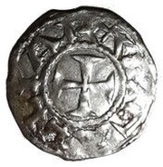 Denier anonymous, France, 1100-1150 reverse image