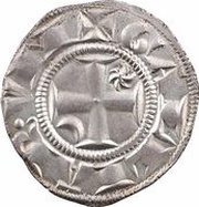 Double Denier anonymous, France, 1260-1300 reverse image