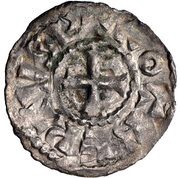 Denier - Otto William and king Robert II, France, 996-1002 reverse image