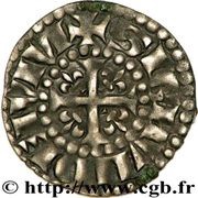 Denier - Charles I / Charles II, France, 1266-1290 reverse image