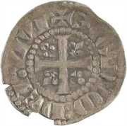 Denier - Charles III, France, 1290-1317 reverse image