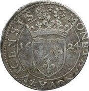 1 Gros - Henry, France, 1624 reverse image