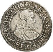 Thaler - Charles of Lorraine as cardinal of Lorraine obverse image