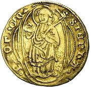 Gold Guilder - Robert of Lenoncourt, France, 1552-1554 reverse image