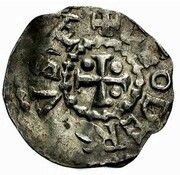 Denier - Theoderic II Epinal obverse image