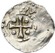 Denier - Theoderic II Bust, France, 1005-1047 reverse image